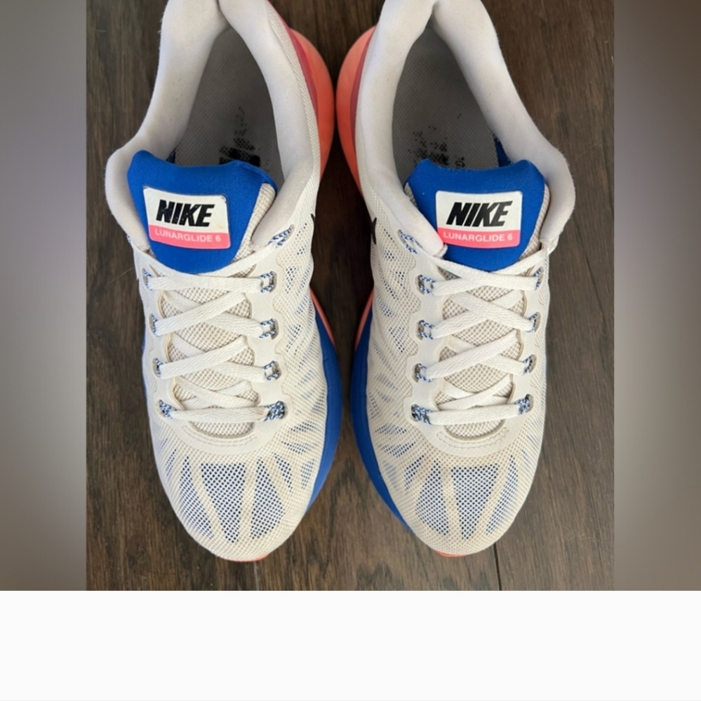 WOMENS Nike sneakers Lunarglide 6 Womens 7 1/2 GREAT SHAPE CLEAN